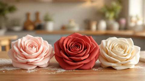 How to Make Fondant Roses Step-by-Step