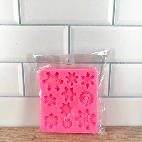 Snowflake silicone mold