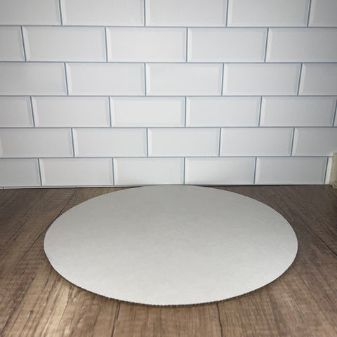 12 in. White Cake Board