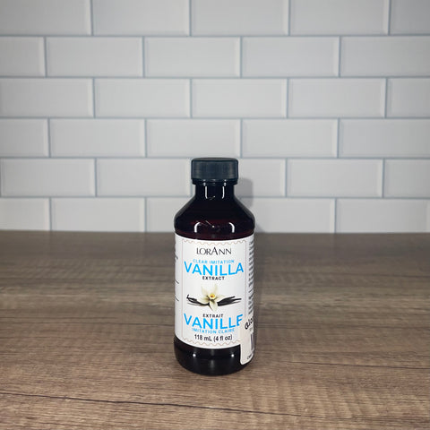 Clear Imitation Vanilla Extract (4 fl oz)