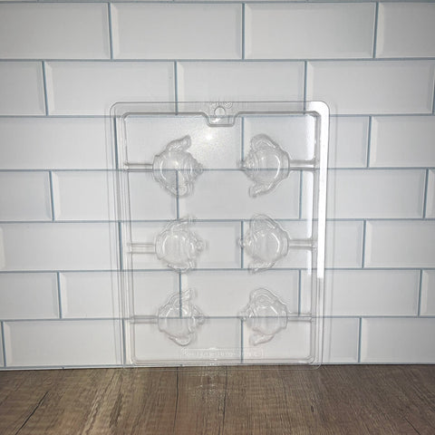 Tea Pots Chocolate Mold