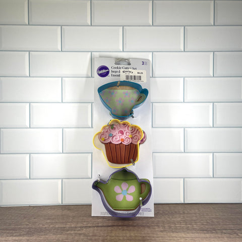 Wilton Tea Set (3 Piece) Cookie Cutter