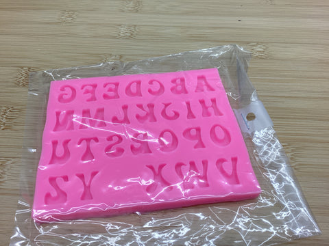 Silicone 3D Alphabet Mold