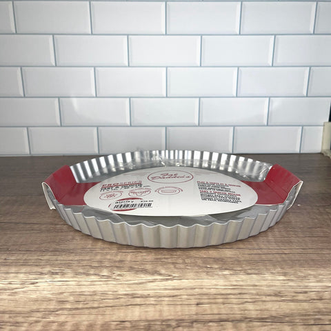 11 in. Fluted Tart Pan Removable Bottom