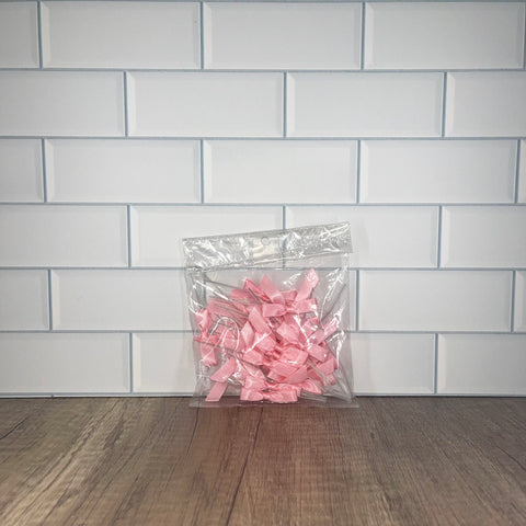 Pink Bows Twist Ties (20 Piece)