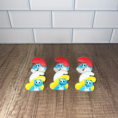 Smurf Rings (6 Piece)