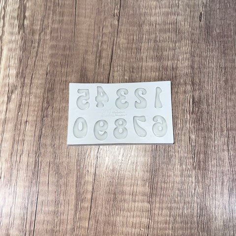 Silicone Numbers Mold (0-9)