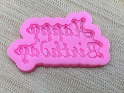 Silicone Happy Birthday Mold