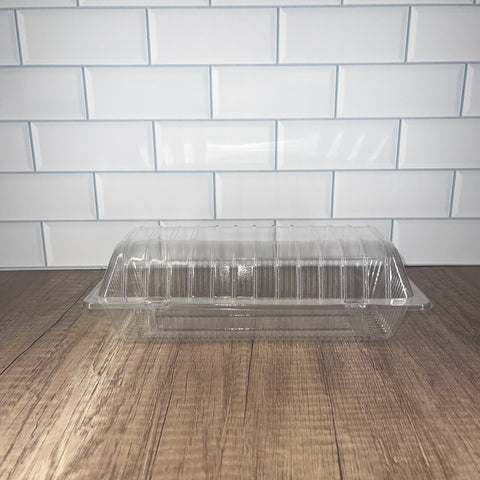 Long Clam Shell Container 9”x3”x1”