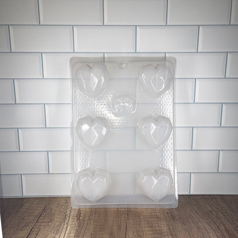 Medium Breakable Hearts Chocolate Mold