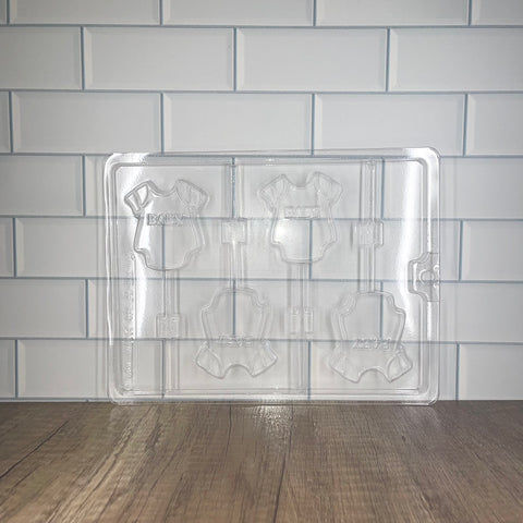 Onesie "Baby" Lolly Chocolate Mold