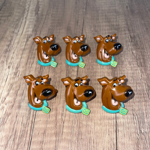 Scooby Doo Rings (6 Pieces)