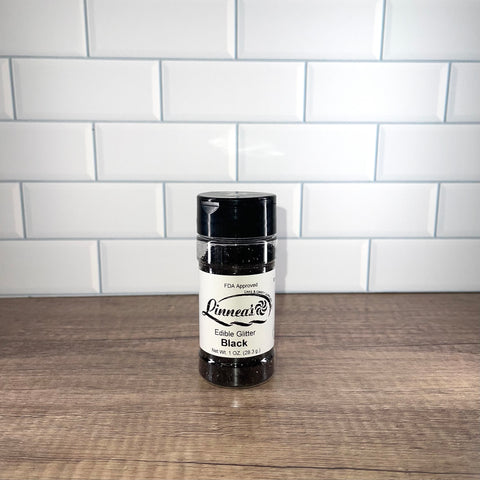 Black Edible Glitter 1 oz.