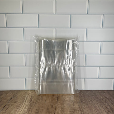 Clear Cellophane Bags - 8lb. - 8”x3”x15” (10 pcs)