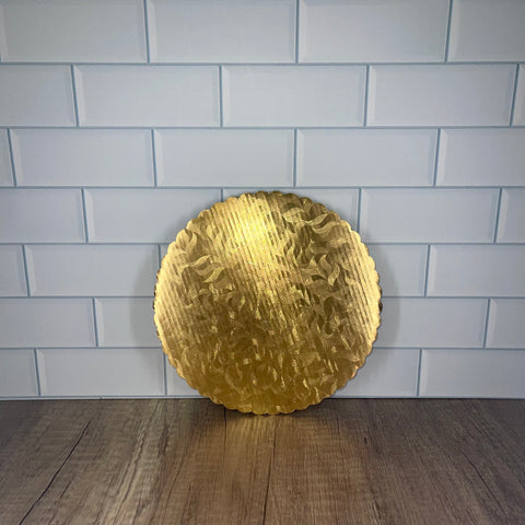 8 in. Gold Cake Board