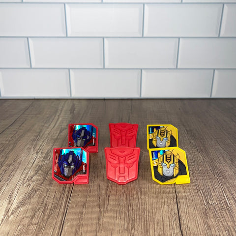 Transformer Rings-Red/ Yellow (6 Piece)