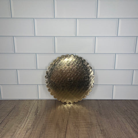 6 in. Gold Cake Board