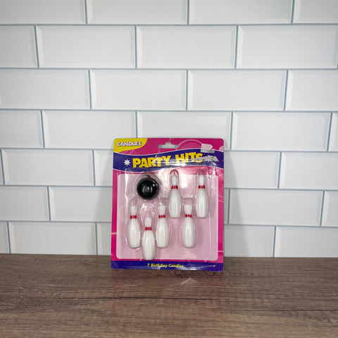 Bowling Pins Candles