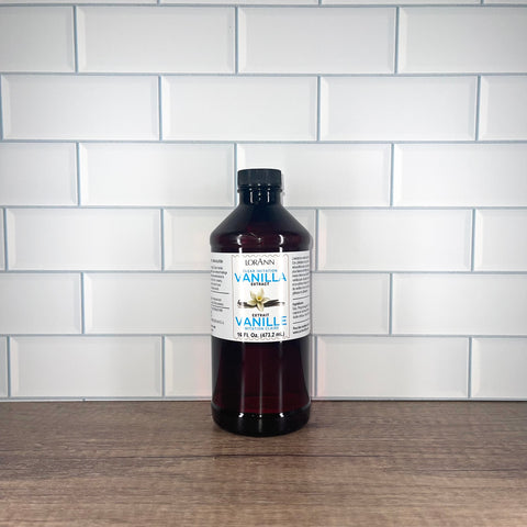 Clear Imitation Vanilla Extract (16 fl oz)