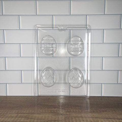 Decorated Easter Eggs Chocolate Mold