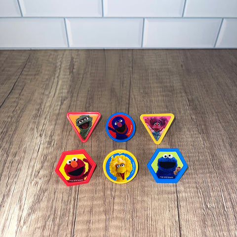 Sesame Street Rings (6 piece)