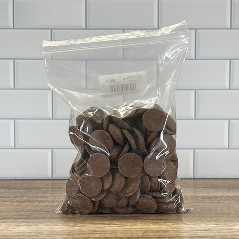 An image of 1 lb Mercken's Cocoa Lite Chocolate Coating Wafers, perfect for baking and candy making, available for purchase in West LA, Culver City, Venice, Mar Vista, Palms, Westchester, Inglewood, Sawtelle, Del Rey, Playa Vista, Santa Monica, Westwood, Beverly Hills, Century City, Brentwood, El Segundo, Manhattan Beach, Redondo Beach, Bel Air.